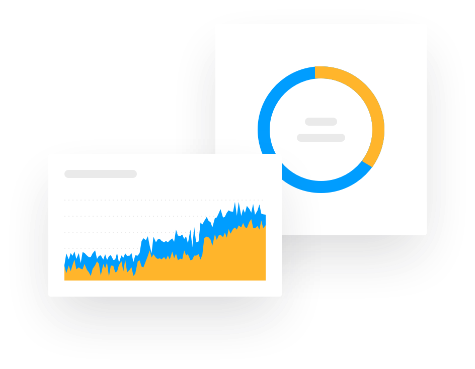 Showing analytics